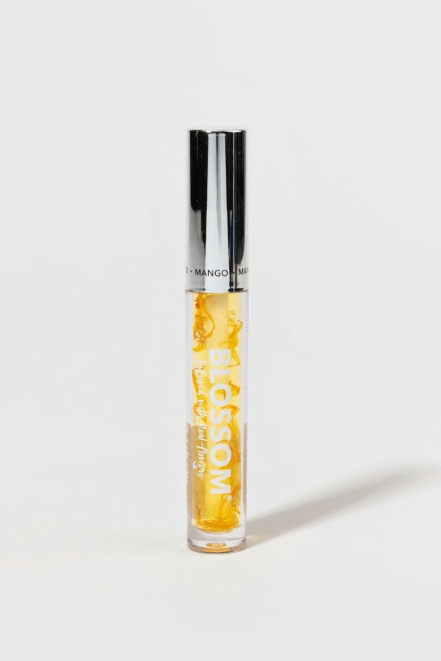 Francesca's Blossom Moisturizing And Hydrating Shimmer Sparkle Lip Oil Orange Beauty & Wellness