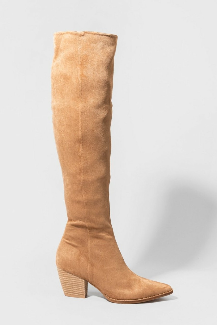 Francesca's Martha Over The Knee Suede Boots Boots