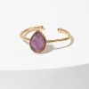 Francesca's Tricia Cleanse Ring Purple Rings