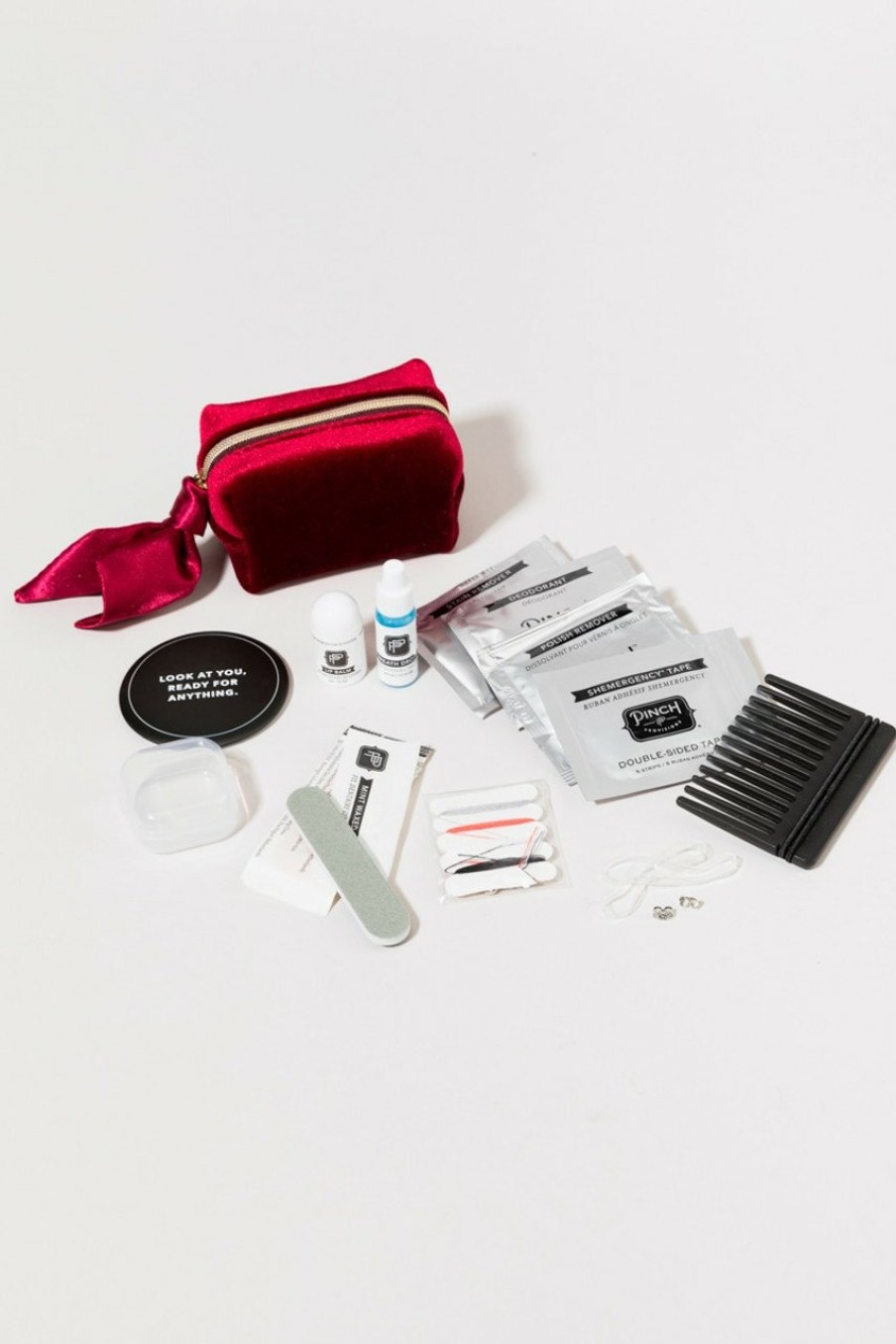 Francesca's Brandi Mini Emergency Kit Red Beauty & Wellness