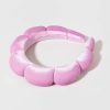 Francesca's Leslie Puffy Spa Headband Pink Hair