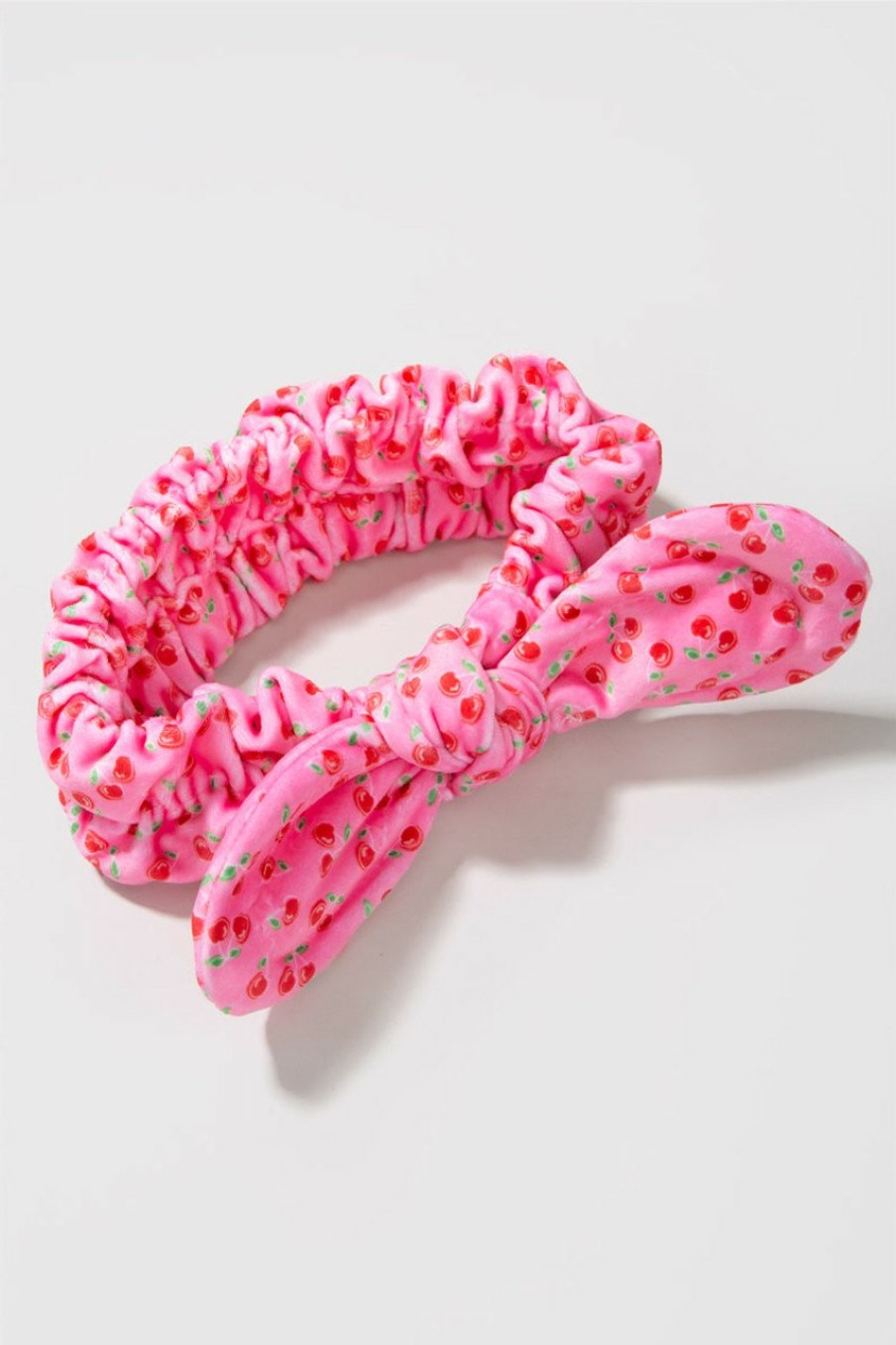 Francesca's Neon Cherries Spa Headband Multi Beauty & Wellness