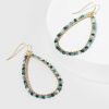 Francesca's Sasha Multi Bead Earrings Blue Earrings