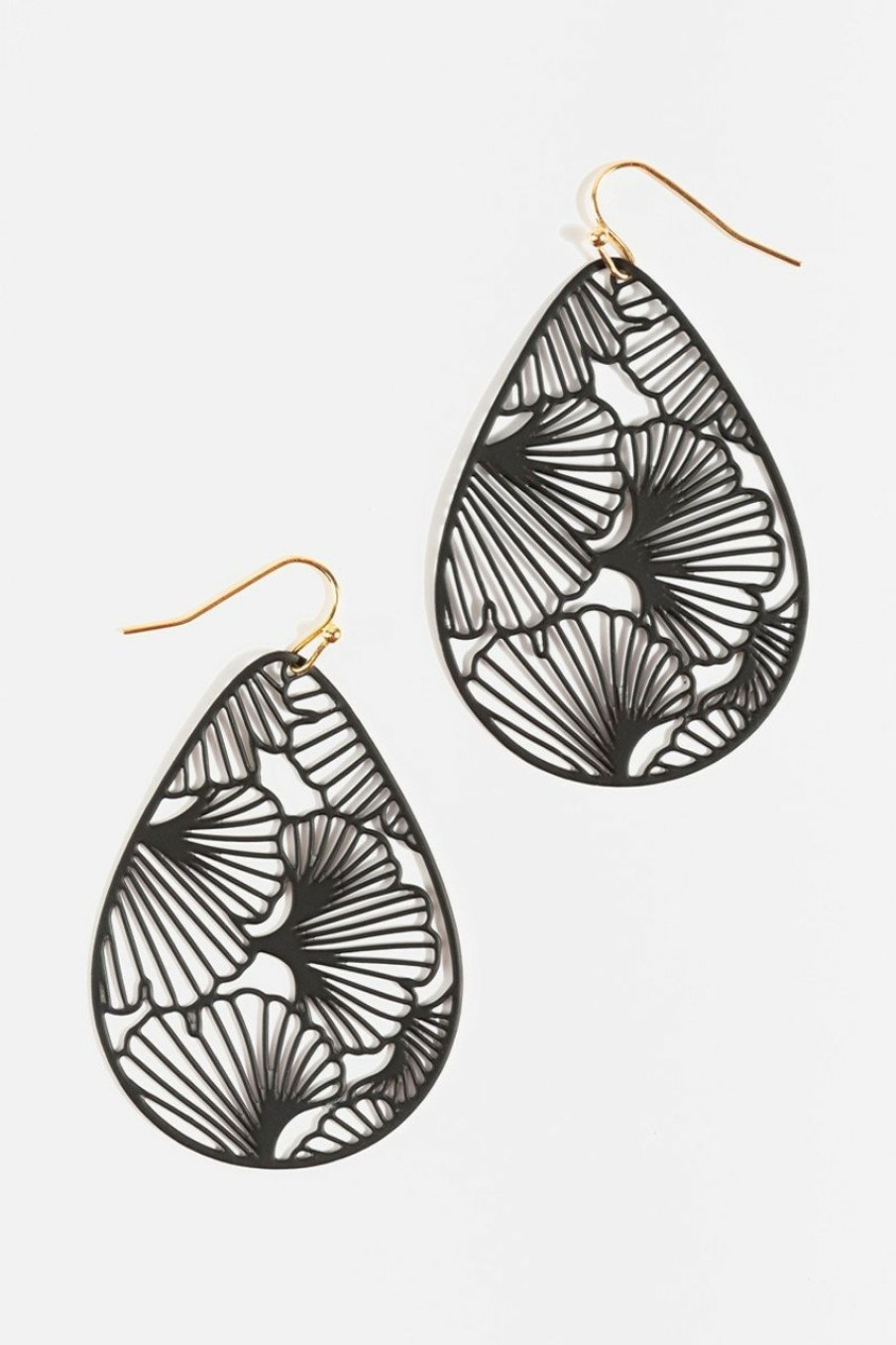 Francesca's Sutton Floral Filigree Teardrop Earrings Earrings