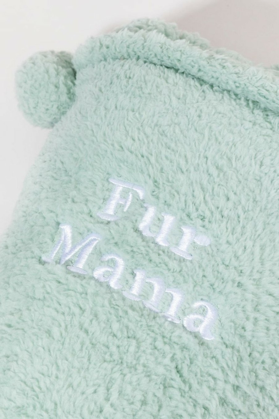 Francesca's Fur Mama Embroidered Soft Blanket Multi Home Decor