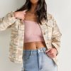 Francesca's Shanon Moto Jacket Multi Jackets