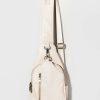 Francesca's Brie Front Zipper Sling Backpack Bags & Wallets