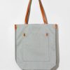 Francesca's Nicole Pocket Canvas Tote Sage Green Bags & Wallets