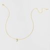 Francesca's Ellie Freshwater 14K Gold Dipped Necklace Pearl Necklaces