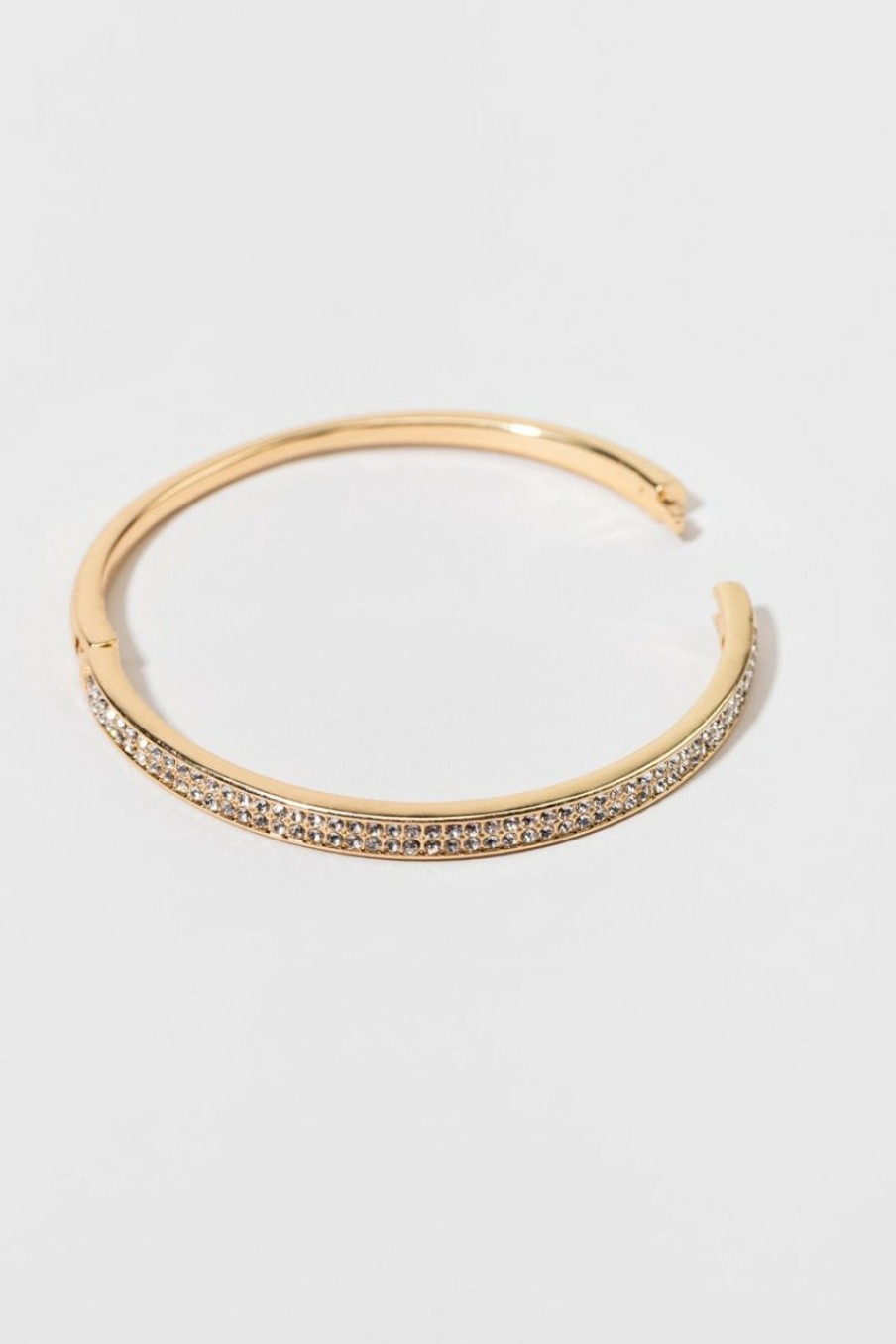 Francesca's Chantelle Bangle Bracelet Gold Bracelets