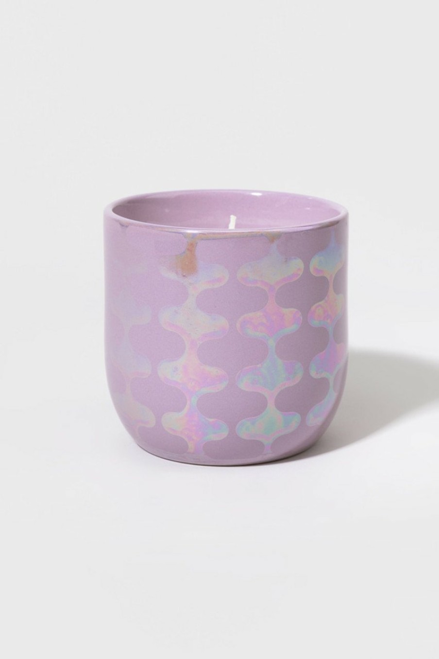 Francesca's Paddywax Lustre Lavender And Fern Candle 10Oz Purple Candles