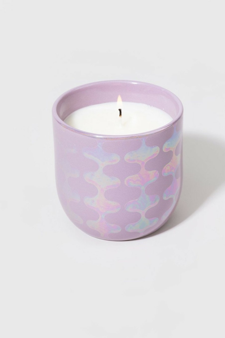 Francesca's Paddywax Lustre Lavender And Fern Candle 10Oz Purple Candles