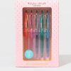 Francesca's Sparkle Gel Ink Pen Set Multi Stationery