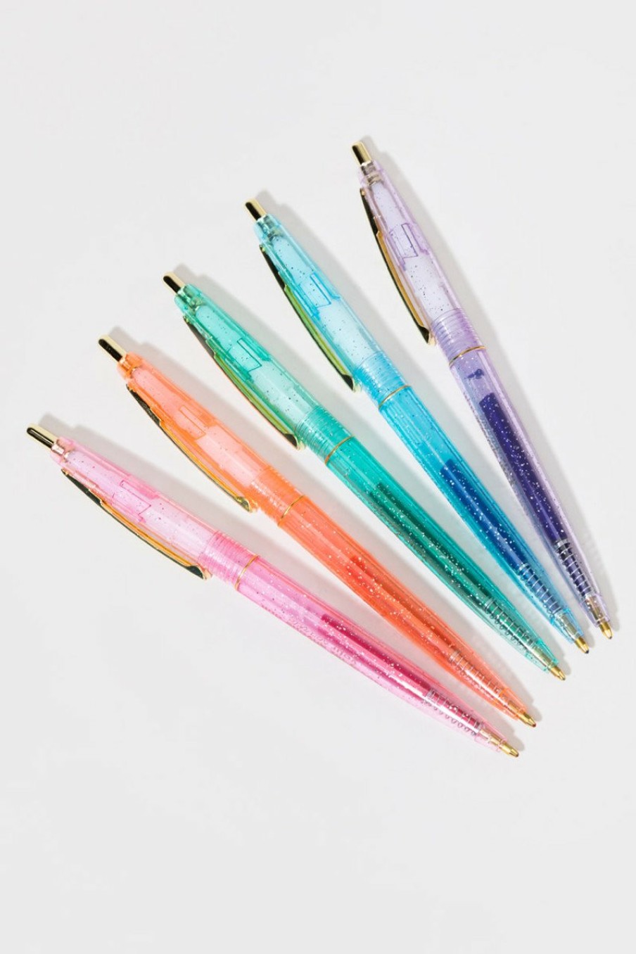 Francesca's Sparkle Gel Ink Pen Set Multi Stationery