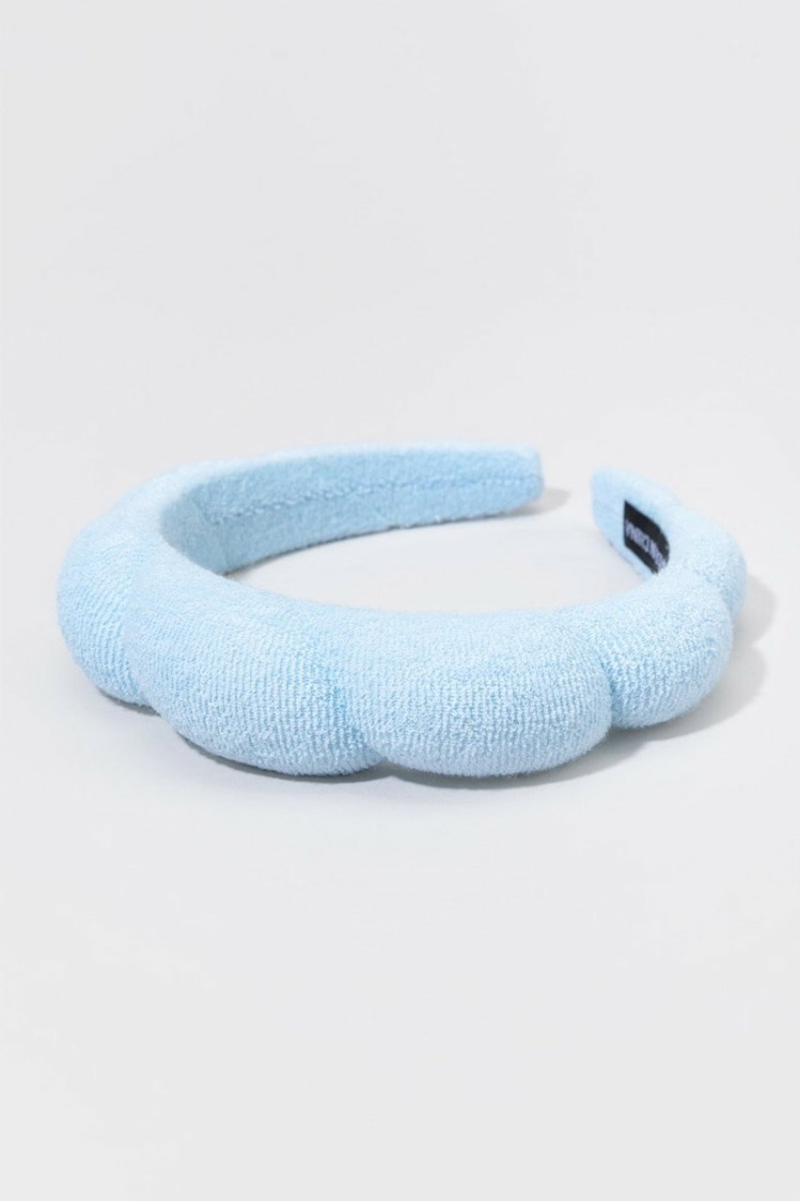 Francesca's Puffy Spa Headband Blue Beauty & Wellness