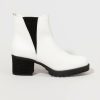 Francesca's Mia Jody Ribbed Chelsea Lug Boots Boots