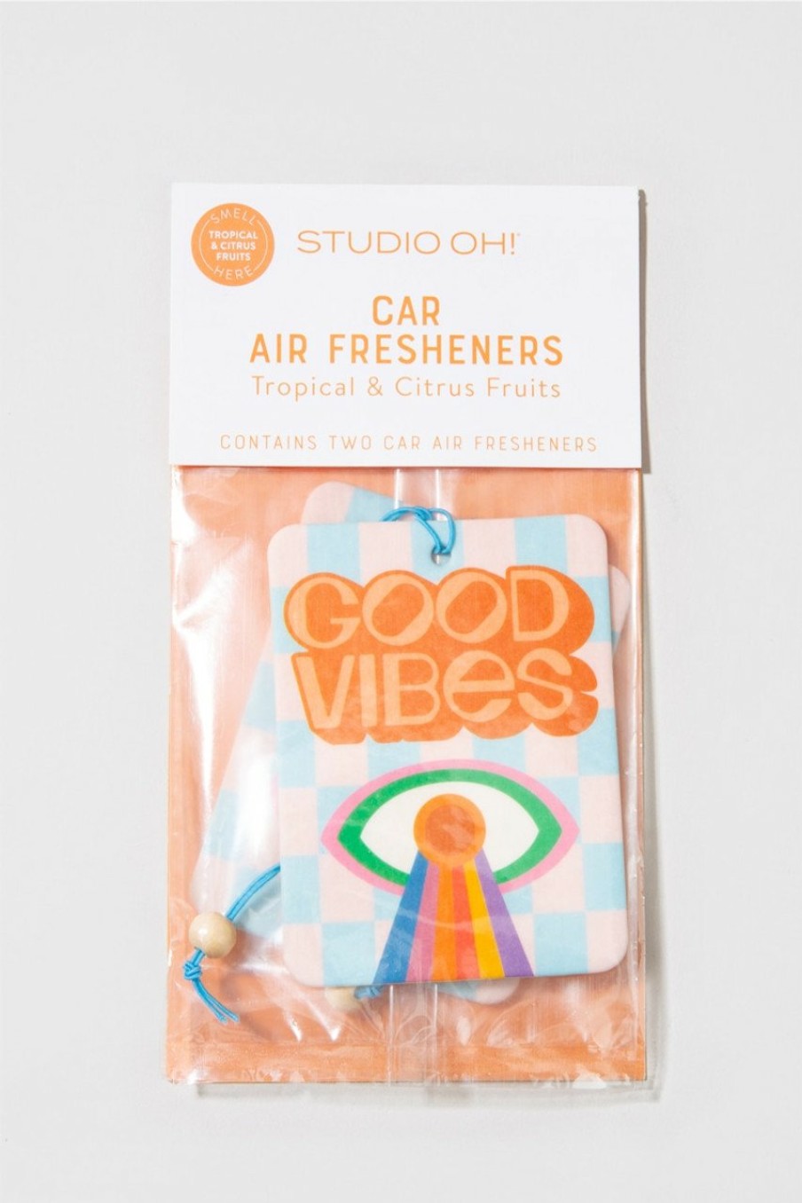 Francesca's Studio Oh!® Good Vibes Car Air Freshener Multi Tech