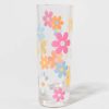 Francesca's Daisy Floral Tall Shot Glass Multi Drinkware