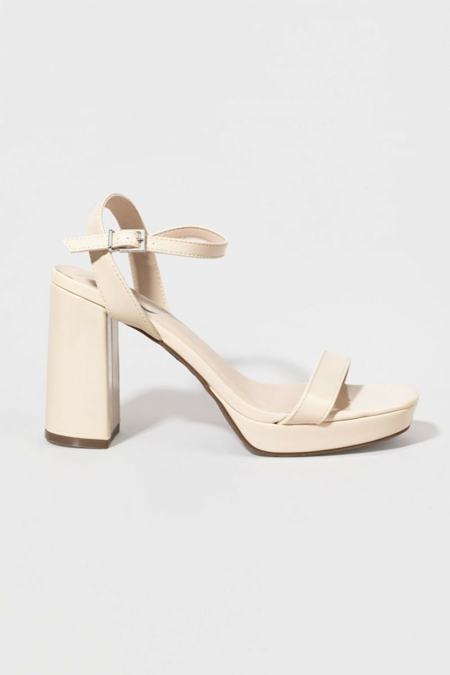 Francesca's Sugar Vallentina Strap Platform Heels