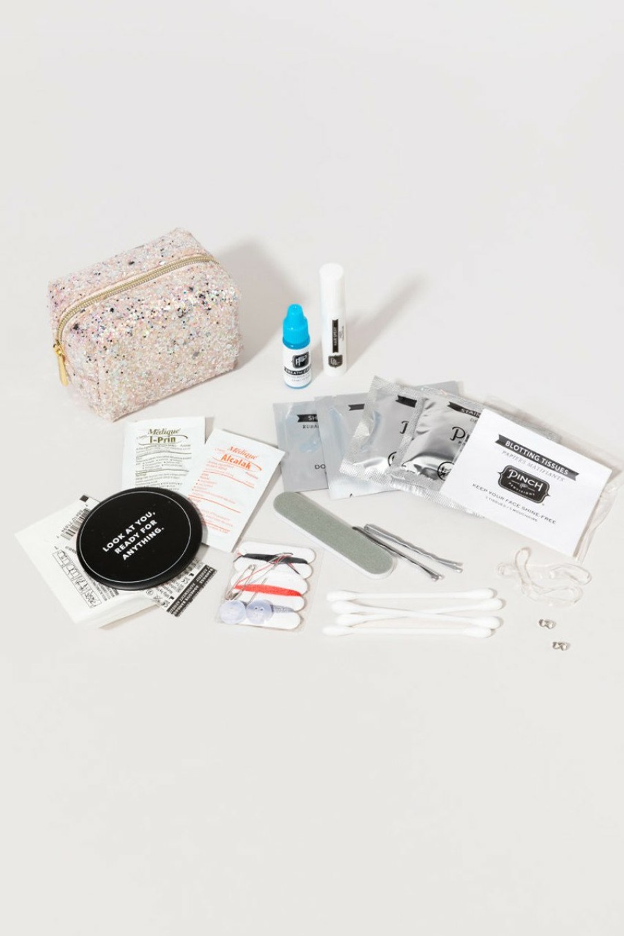 Francesca's Pinch Provisions Diamond Minimergency Kit For Brides Pink Beauty & Wellness