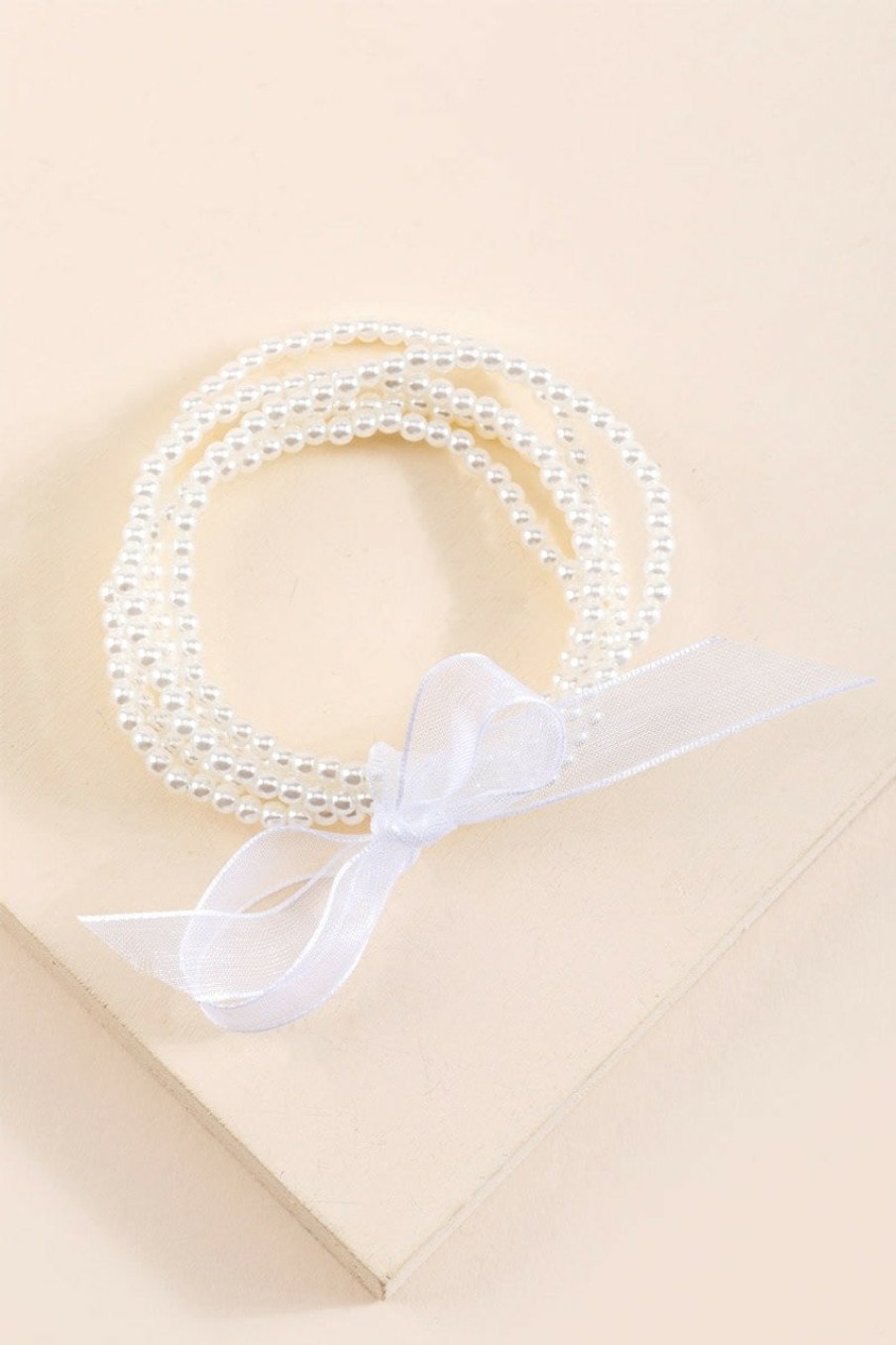 Francesca's Etta Strand Bracelet Set Pearl Bracelets